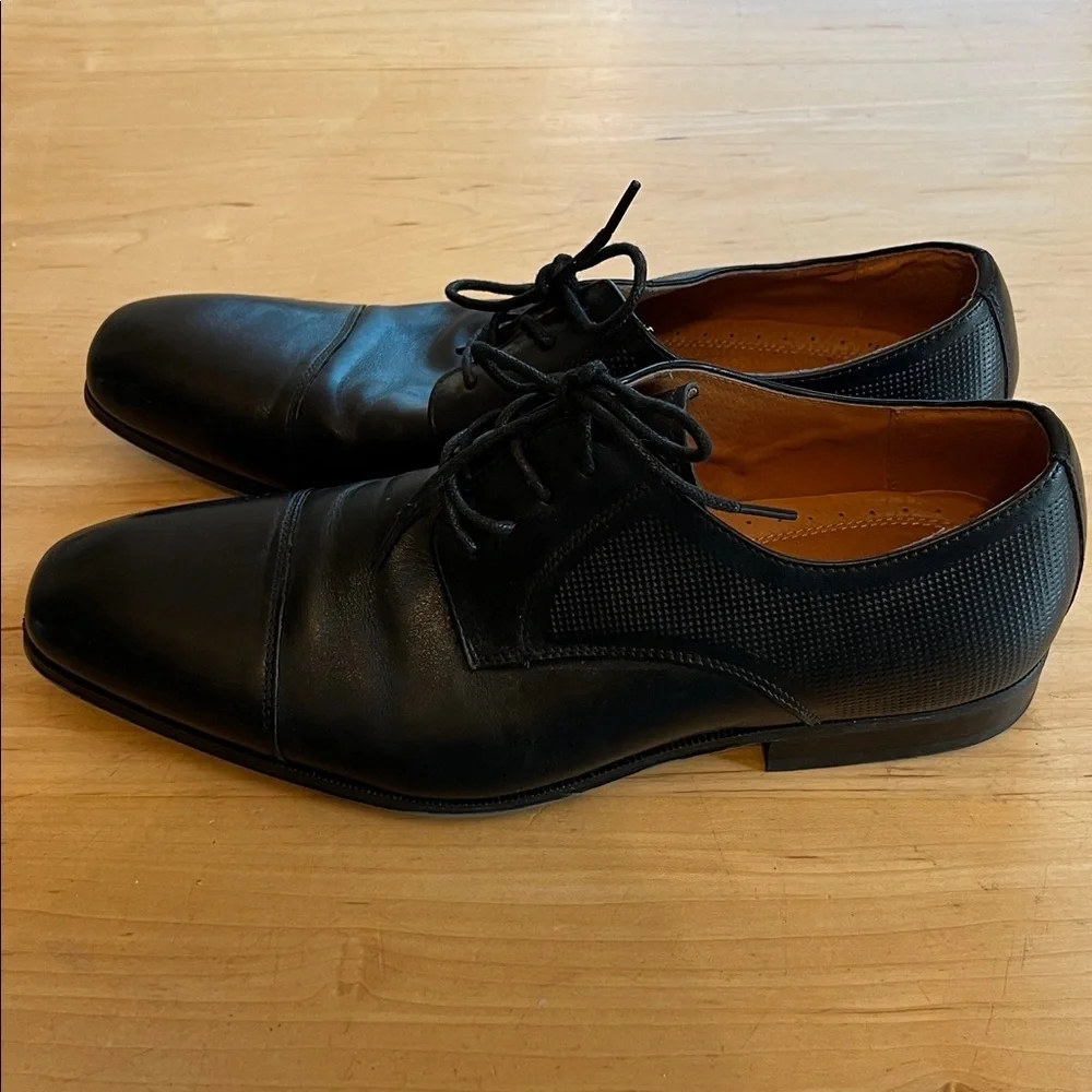 Florsheim Black Leather Men's Oxfords